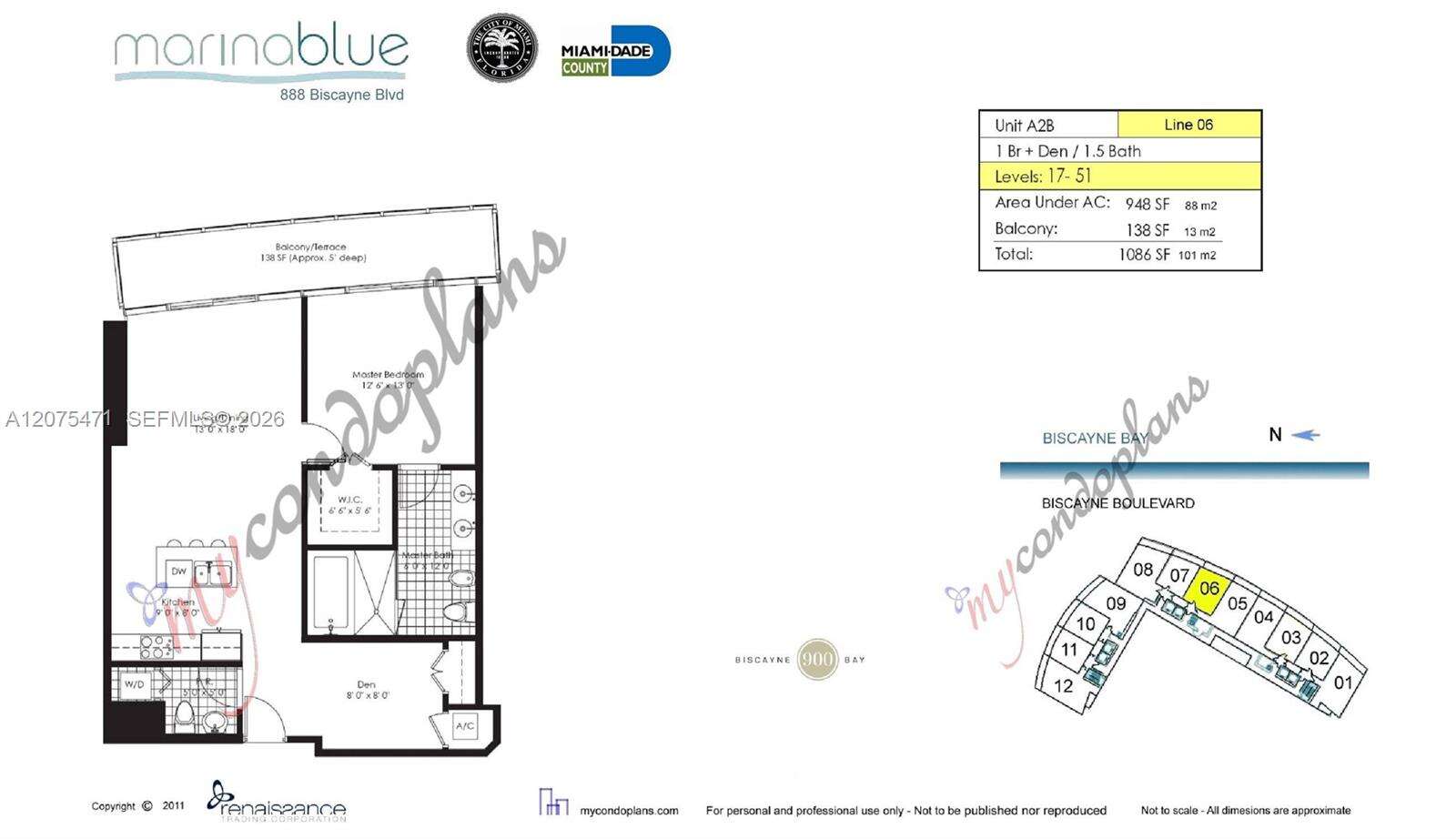 Marina blue Unit #1806 | Picture 18